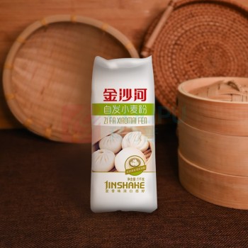 金沙河 自发小麦粉包子馒头专用粉 1kg 2袋