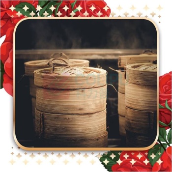 礼颂如意 一路生花玫瑰花花边面 面条 一路生花 B款 1200g