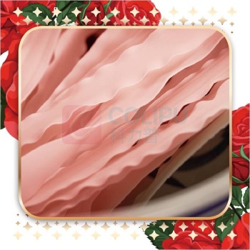 礼颂如意 一路生花玫瑰花花边面 面条 一路生花 B款 1200g