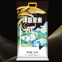 礼颂如意 物以黑为贵黑小米 黑小麦面粉 黑米 物以黑为贵 1400g