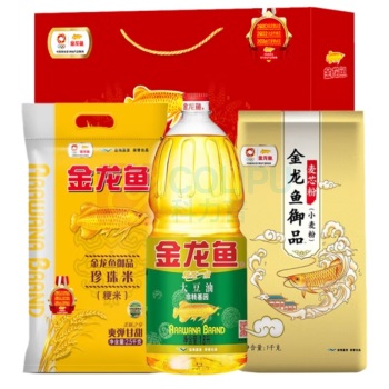 金龙鱼 米面油A款 3.5kg+1.8L