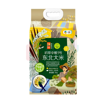 初萃 CHUCUI 中粮一号东北大米 一号 5kg
