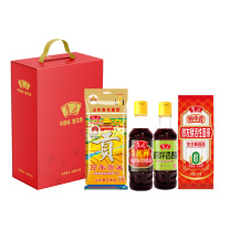 鲁花 米面调味品礼盒 四季如意A 800g+836ml