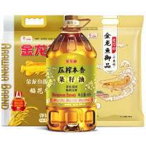 金龙鱼 米面油套装粮油礼盒春节年货米油组合大礼包B款 10斤+10斤+4L