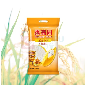 香满园 莲花香米 5kg 非真空包装