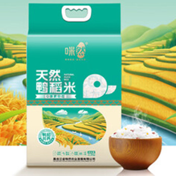 咪然 天然鸭稻米 辽宁锦州生态产区大米 生态珍珠米 2.5KG