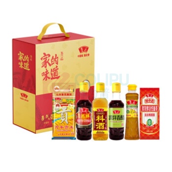 鲁花 粮油调味礼盒 喜气盈门B款