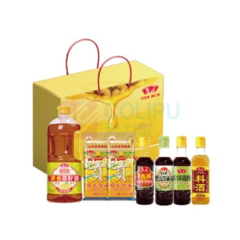鲁花 粮油调味礼盒 吉祥如意E款 2.67L+1kg