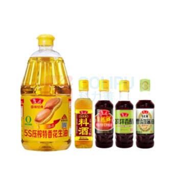 鲁花 粮油调味礼盒 十全十美B款