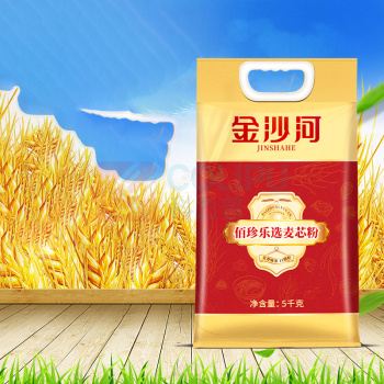 金沙河 小麦面粉TG250524SPYB2Z 佰珍乐选麦芯粉 5kg