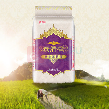 香满园 泰清香 茉莉香米 10kg 新老包装随机发货