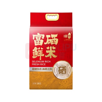 咪然 富硒鲜米长粒香东北大米 5KG
