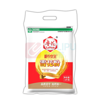 鲁花 中筋面粉雪花粉 5kg