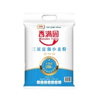 香满园 富强小麦粉 三星 5kg