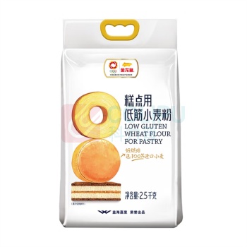 金龙鱼 糕点用低筋小麦粉 2.5kg/袋 新老包装随机发货