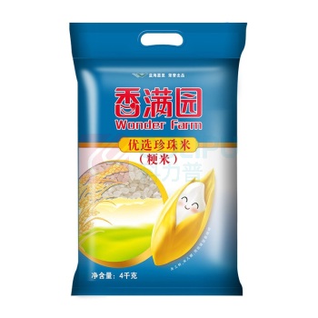 香满园 优选珍珠米 4kg/袋