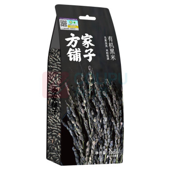 方家铺子 有机黑米 500g/袋