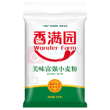 香满园 美味富强小麦粉 5kg/袋