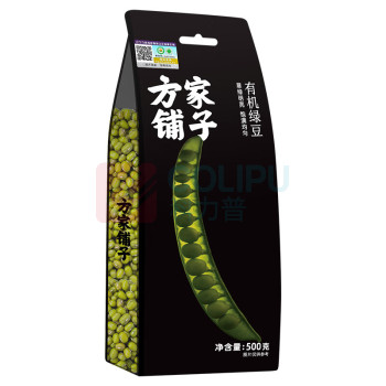 方家铺子 有机绿豆 500g/袋