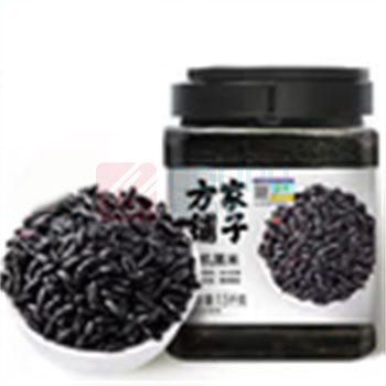 方家铺子 有机黑米 1.5kg/罐