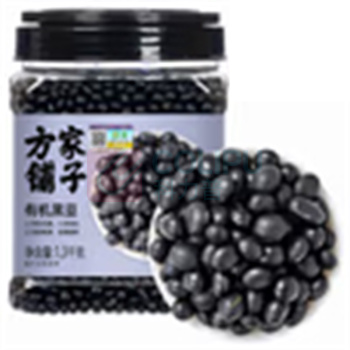 方家铺子 有机黑豆 1.3kg/罐