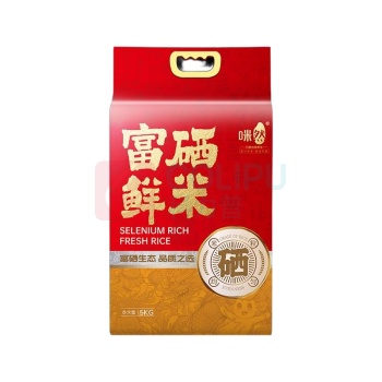 咪然 长粒香东北大米 富硒鲜米 5kg/袋