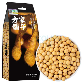 方家铺子 有机黄豆 450g/袋