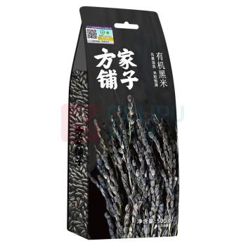 方家铺子 有机黑米 500g/袋