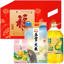 金龙鱼 粮油套装 福寿 22斤