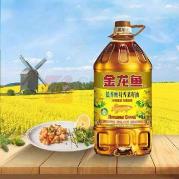 金龙鱼 粮油组合套餐 LB-1 【金龙鱼低芥酸特香菜籽油 5L/桶+金龙鱼优质丝苗米5kg/袋】