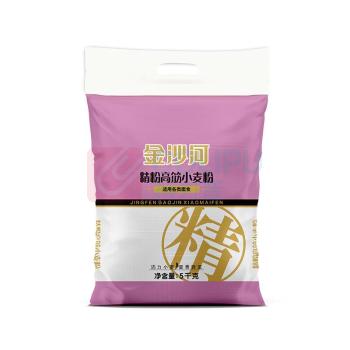 金沙河 精粉高筋小麦粉麦芯粉 5KG