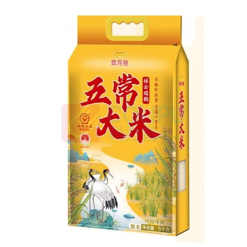 金龙鱼 祥云瑞鹤五常大米 5kg/袋