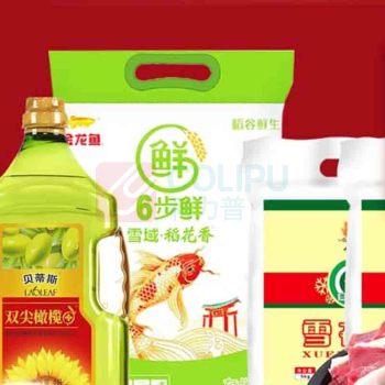 金龙鱼 东北大米/长粒香米 礼包一:450元