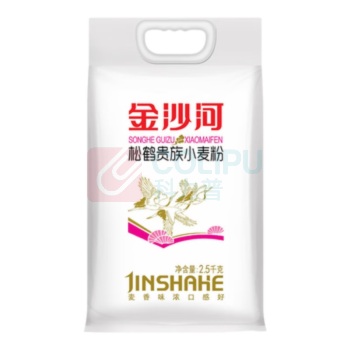 金沙河 松鹤贵族小麦粉 2.5kg 新老包装随机发货