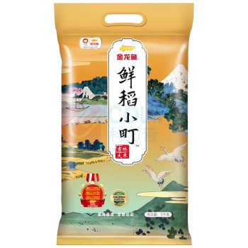 金龙鱼 鲜稻小町东北大米 5kg/袋
