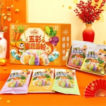 山野源粮 五彩果蔬面粉礼盒 400g*5