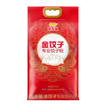 金龙鱼 金饺子专业饺子粉 5kg/袋 4袋/箱
