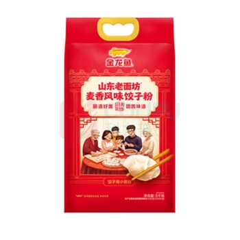 金龙鱼 山东老面坊麦香风味饺子粉 5kg