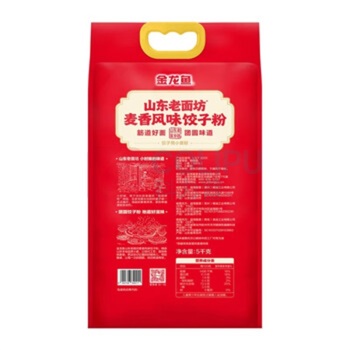 金龙鱼 山东老面坊麦香风味饺子粉 5kg