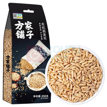 方家铺子 有机燕麦 450g/袋