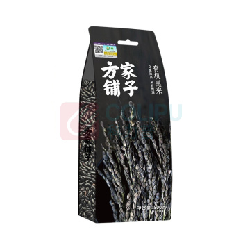 方家铺子 有机黑米 500g/袋