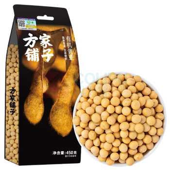 方家铺子 有机黄豆 450g/袋