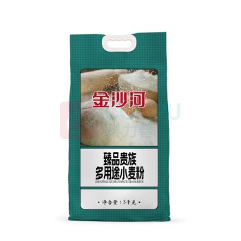 金沙河 臻品贵族多用途小麦粉 馒头 包子 饺子多用途面粉 10斤