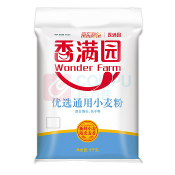 香满园 优选通用小麦粉 5kg/袋
