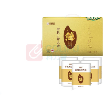 裕道府 (感恩有你)五常有机大米礼盒 5kg/袋