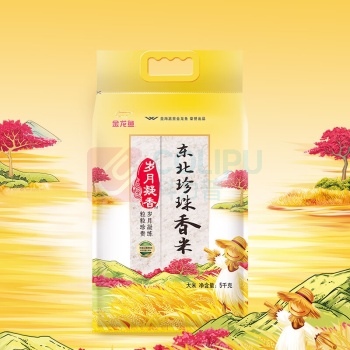 金龙鱼 岁月凝香东北珍珠香米 5kg/袋