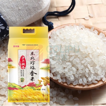 金龙鱼 岁月凝香东北珍珠香米 5kg/袋
