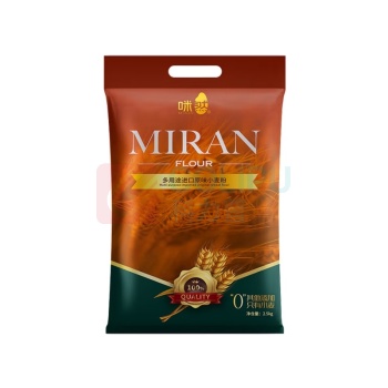 咪然 多用途进口原味小麦粉 2.5kg/袋