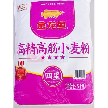 金龙鱼 高精高筋小麦粉 5kg/袋