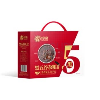 绿帝 GREEN KING 黑五谷杂粮礼盒 2190g